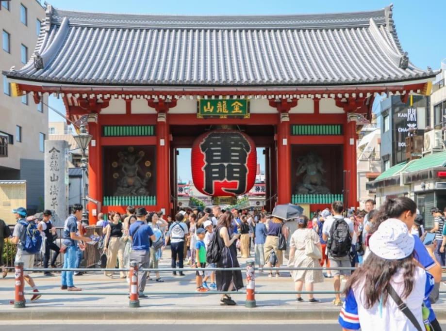도쿄 203 Oshiage Sta 3Mins Walk! Wi-Fi Elevator 4Pax 아파트 외부 사진