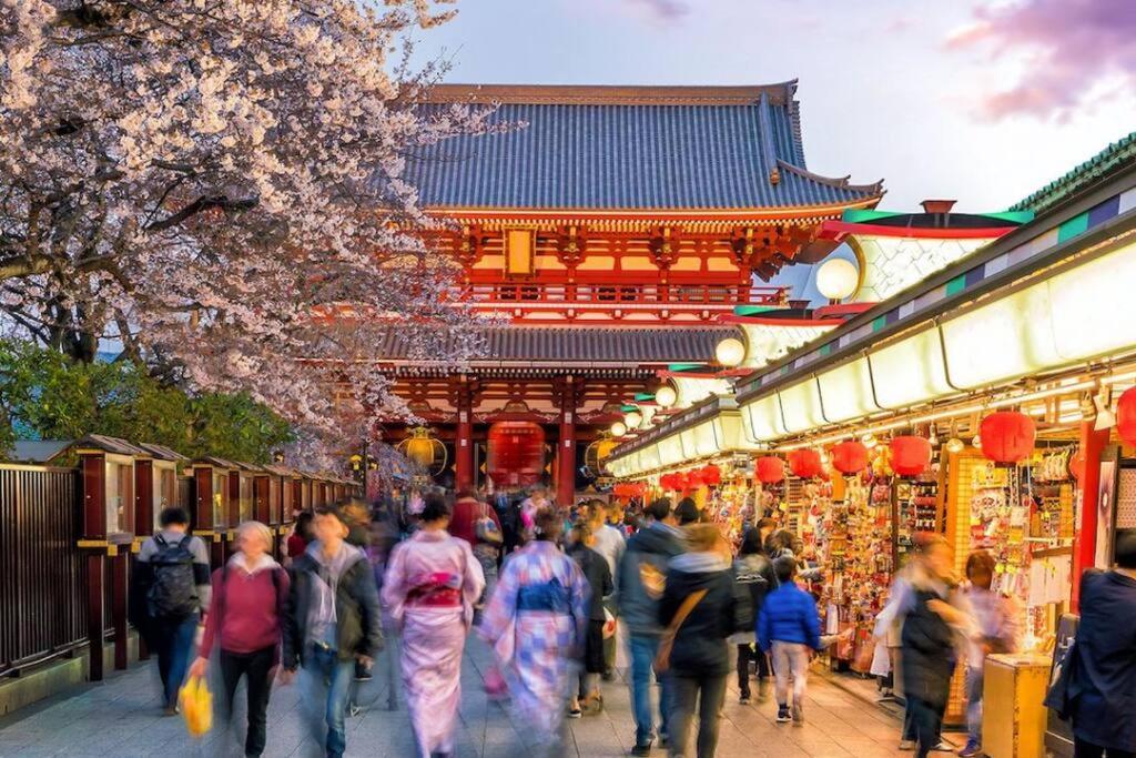 도쿄 203 Oshiage Sta 3Mins Walk! Wi-Fi Elevator 4Pax 아파트 외부 사진
